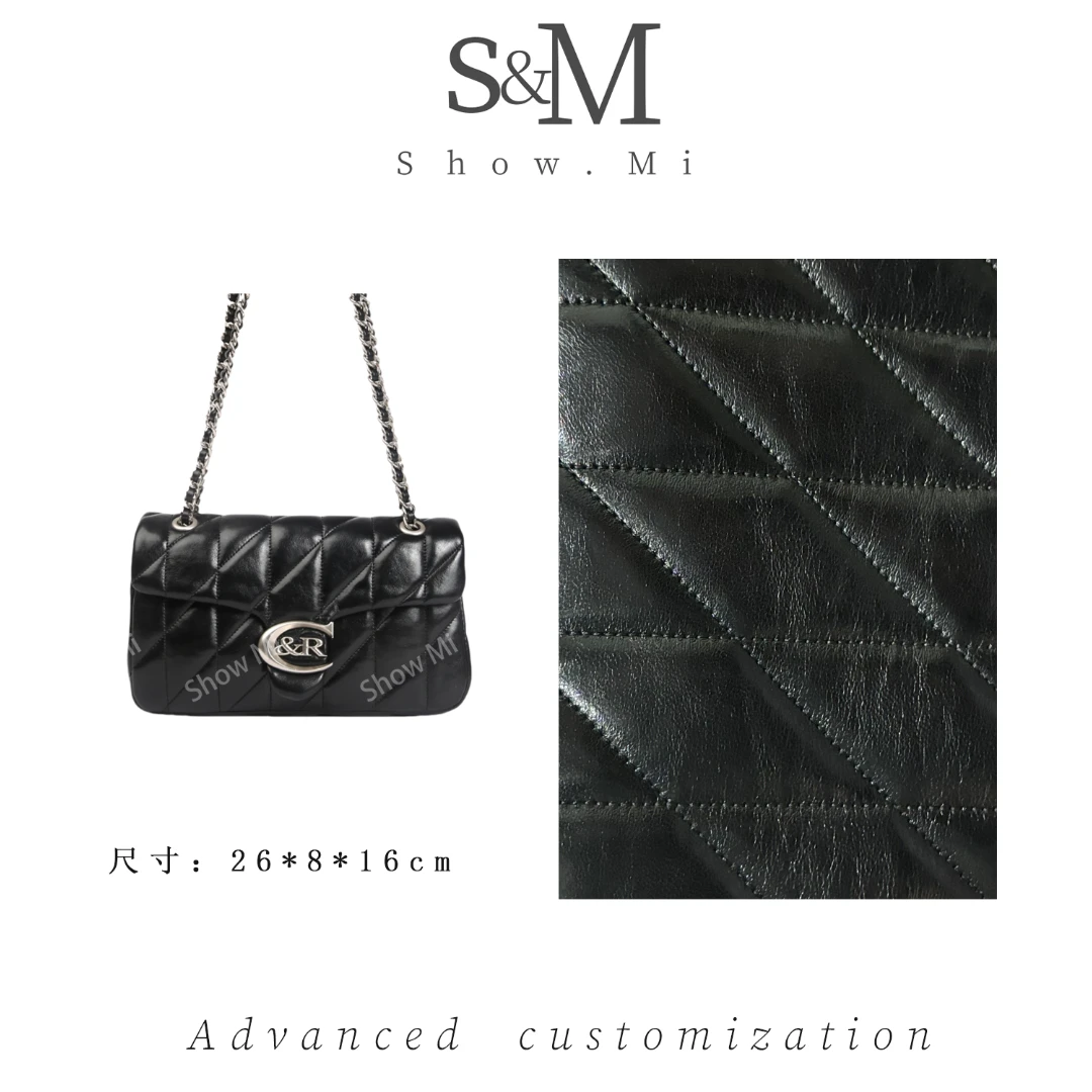 【Show Mi】BF-66198-黑色-轻奢小众时尚百搭女士包sm