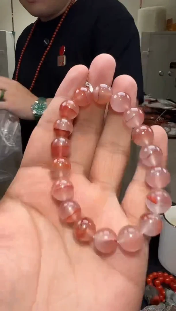 【闪购商品】南红玛瑙手链未镶嵌南红11mm/ht88339多样性发货