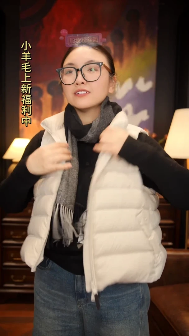 绵羊毛100%羊毛拼黑灰长条围巾