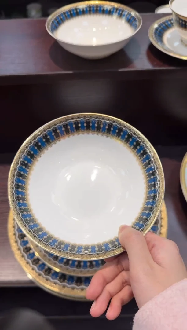 瓷片6英寸水果碗 1个