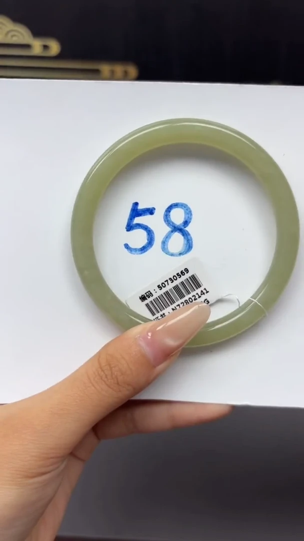 未镶嵌手镯和田玉0569