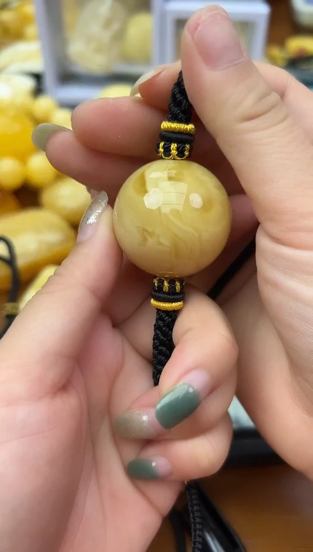 未镶嵌蜜蜡裸石蜜蜡吊坠