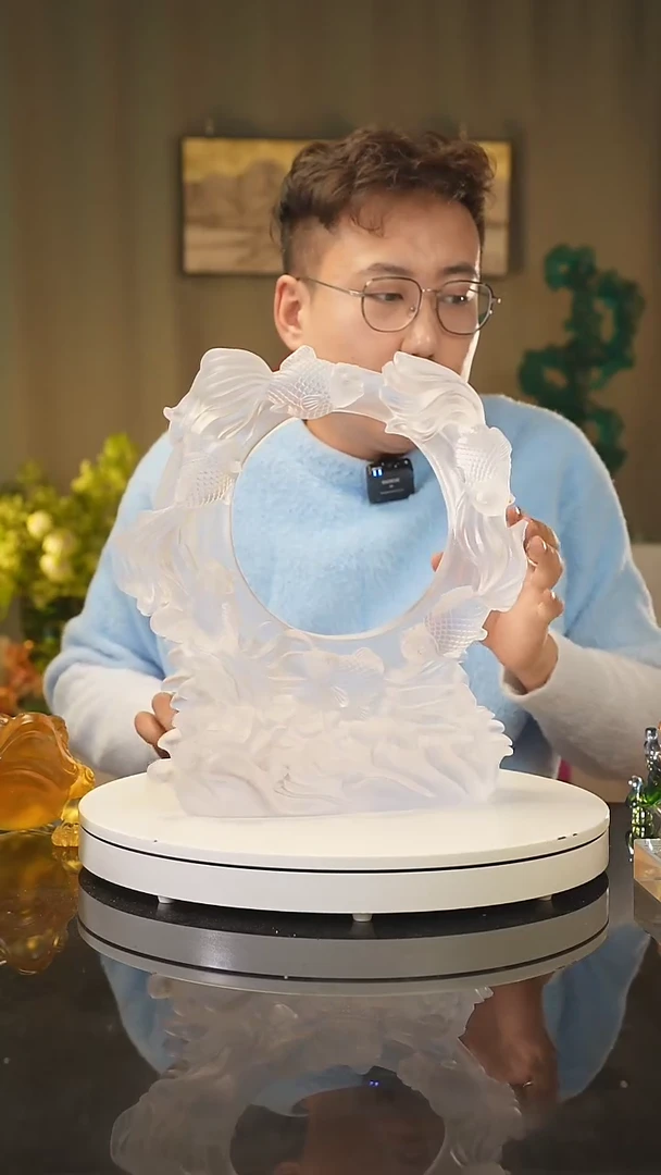 【闪购商品】雅致水晶琉璃 摆件 花器 果盘 茶酒具