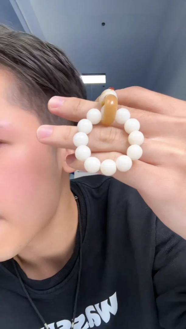 【闪购商品】白玉菩提吊坠菩提手机挂26