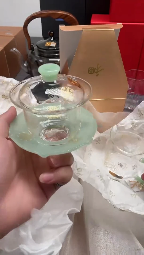 【闪购商品】禾器/皮球花-禾荷盖碗/浅玉