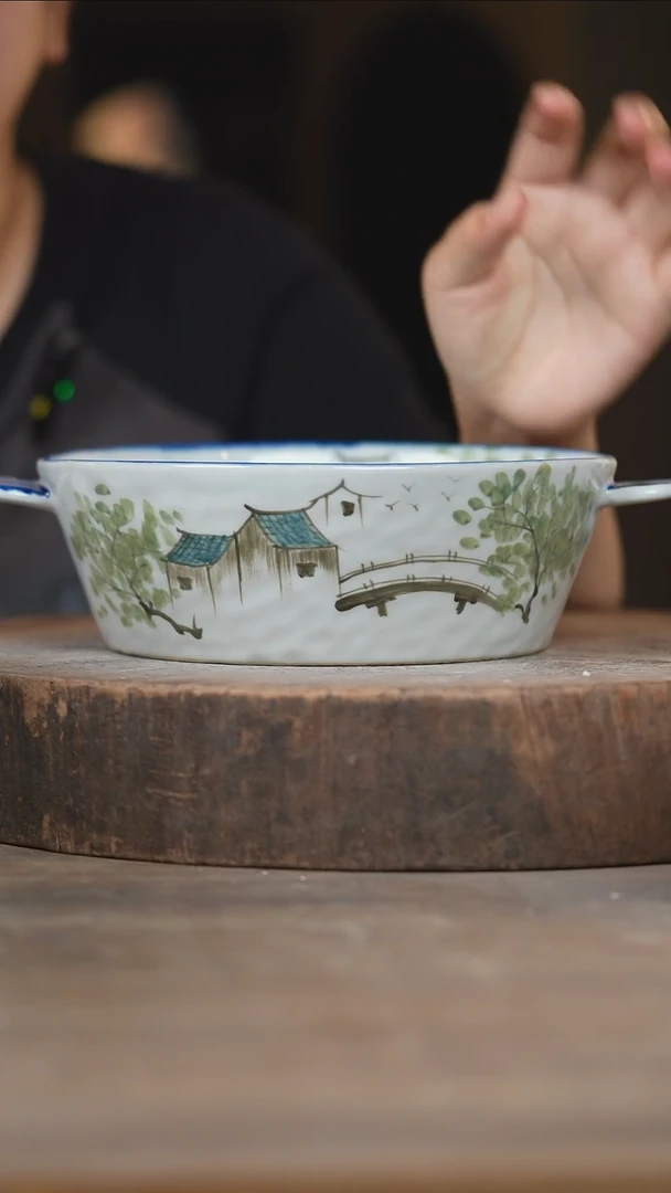 瓷片景德镇高温釉下彩（食品级）