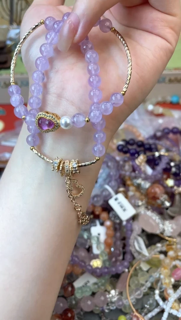 紫晶手链未镶嵌262手串
