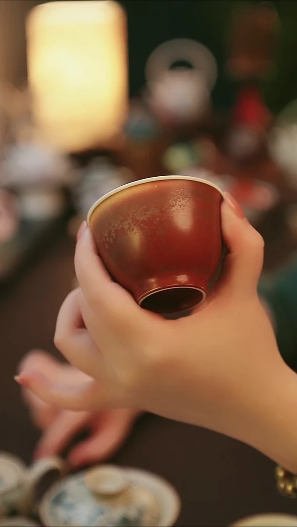 青云茶斋陶瓷茶具窑变杯