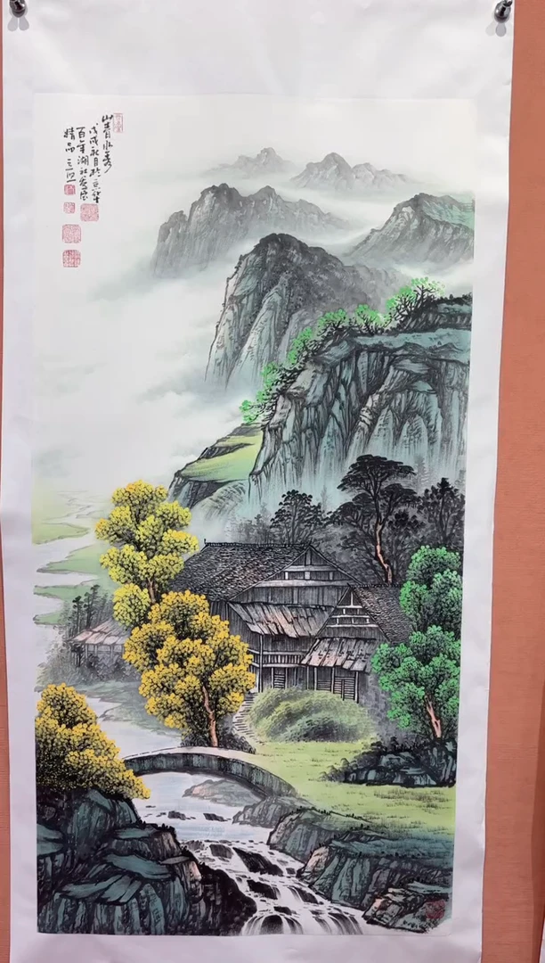 国画师立照老师国画作品