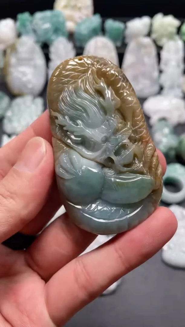 翡翠未镶嵌颈饰天然翡翠a货