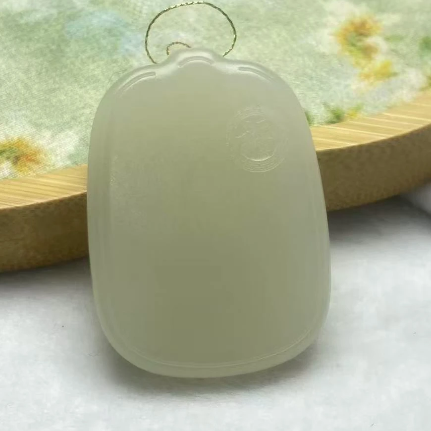 和田玉山水牌S039