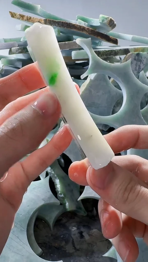 裸石翡翠缅甸翡翠A货文557