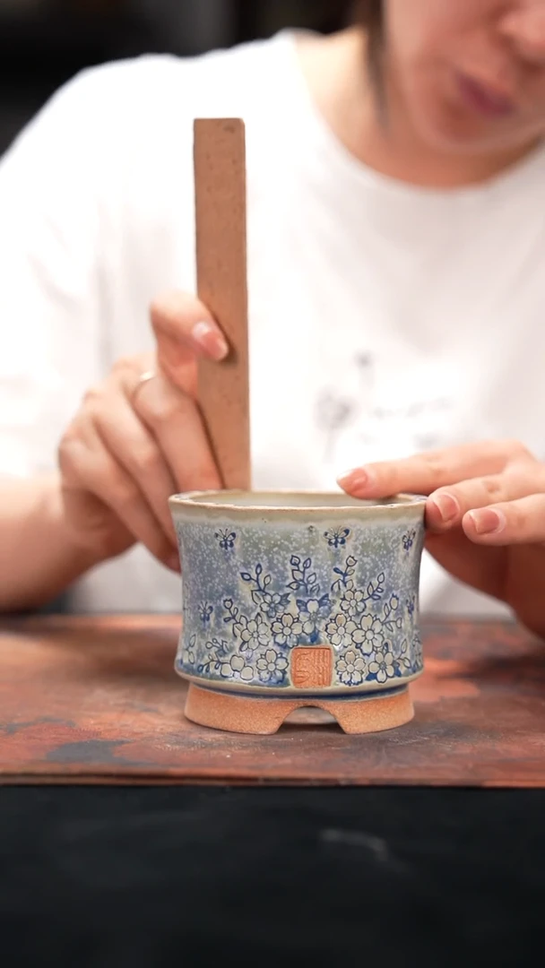 8-15-018花盆口径7.5