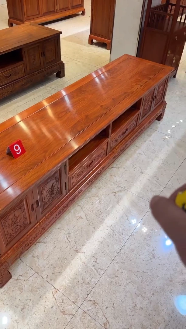 花梨木类柜类家具谢**酿刺猬紫檀200电视柜