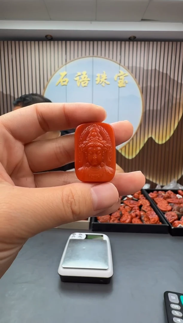 南红玛瑙雕刻未镶嵌020ZB0819产品一个