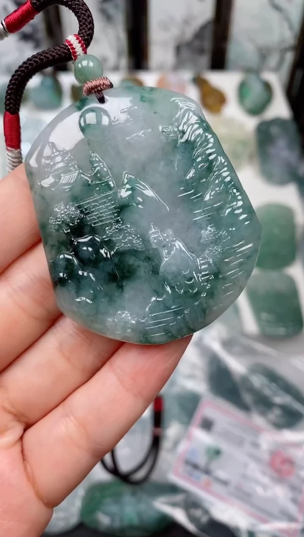 【闪购商品】翡翠颈饰未镶嵌吊坠