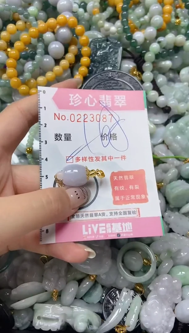 翡翠未镶嵌颈饰闪购0223087多样性发其一