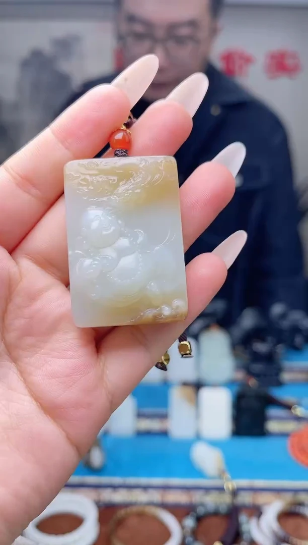 【闪购商品】和田玉挂件未镶嵌1