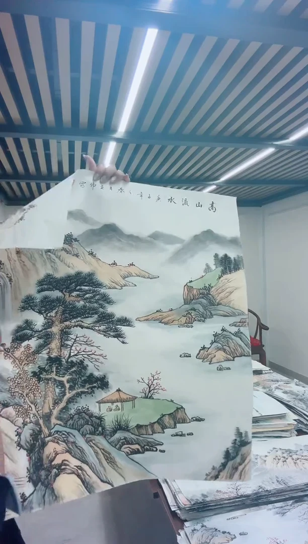 国画手写手绘国画作品