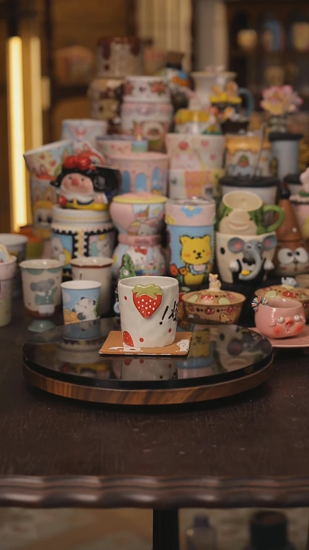 景德镇釉下彩绘设计师款式陶瓷