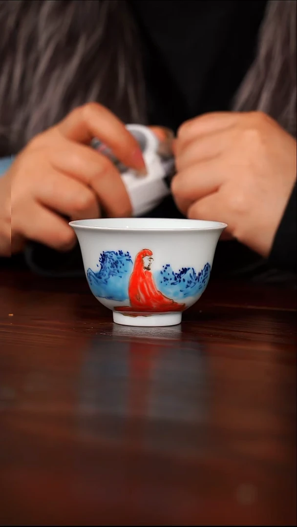 余老师手绘陶瓷主人杯