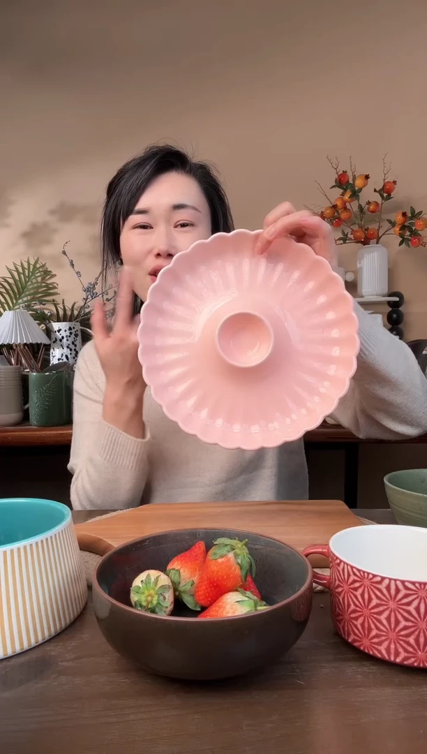 【闪购商品】瓷片10英寸饺子盘微瑕