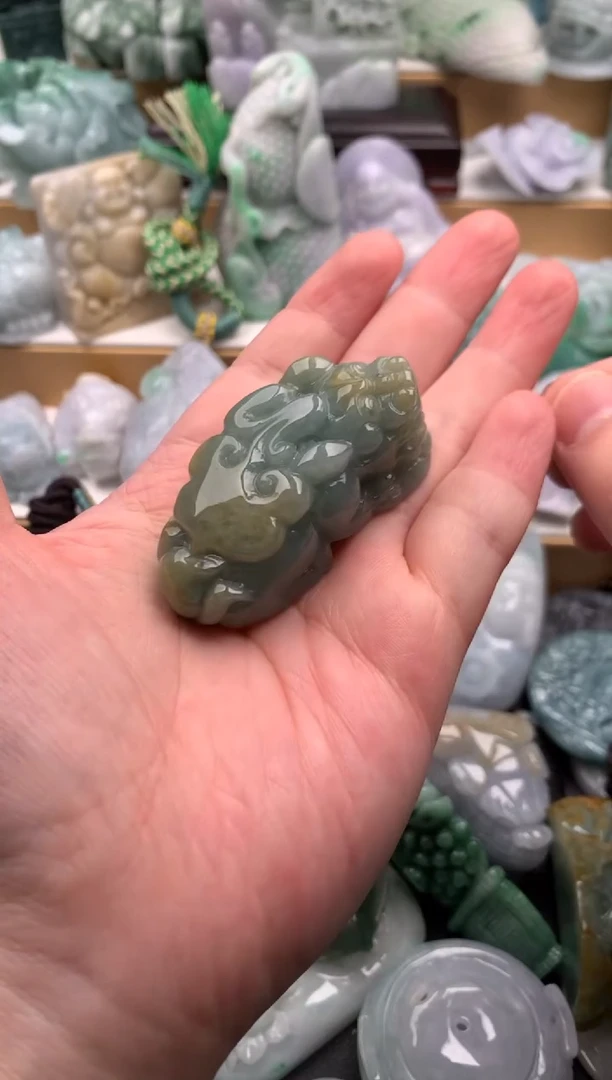 吊坠(不含链)未镶嵌翡翠1