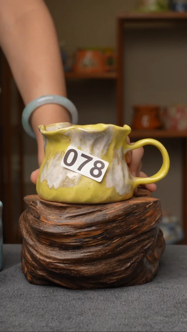杯子078景德镇手创颜色釉杯（食品级）