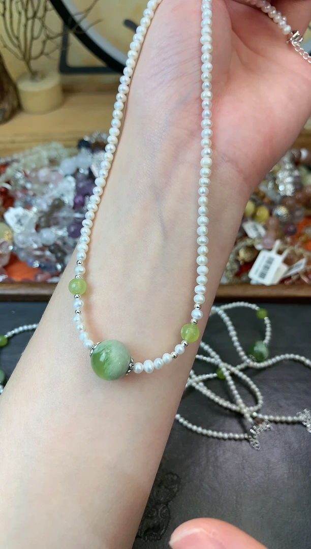 【闪购商品】淡水珍珠颈饰未镶嵌6092