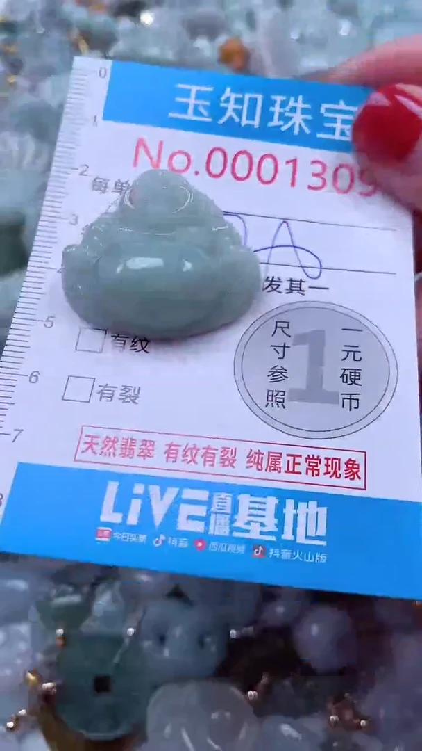 吊坠(不含链)未镶嵌翡翠1309
