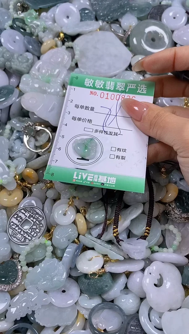【闪购商品】翡翠颈饰未镶嵌闪购0100836