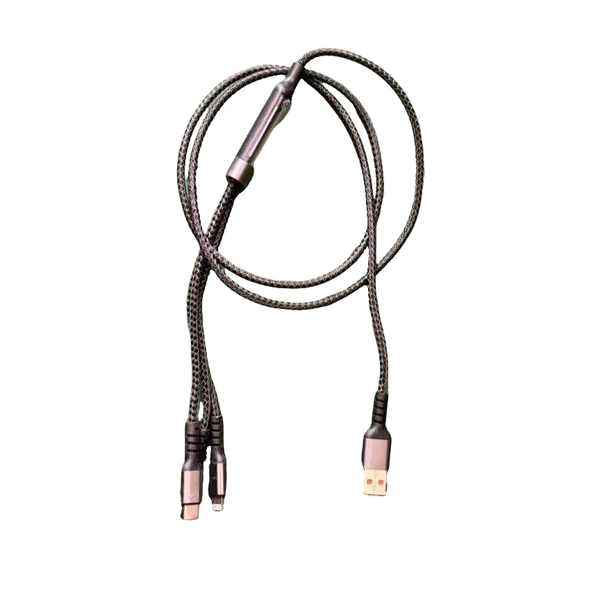 100三头快充数据线