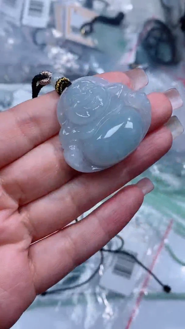 翡翠未镶嵌颈饰吊坠