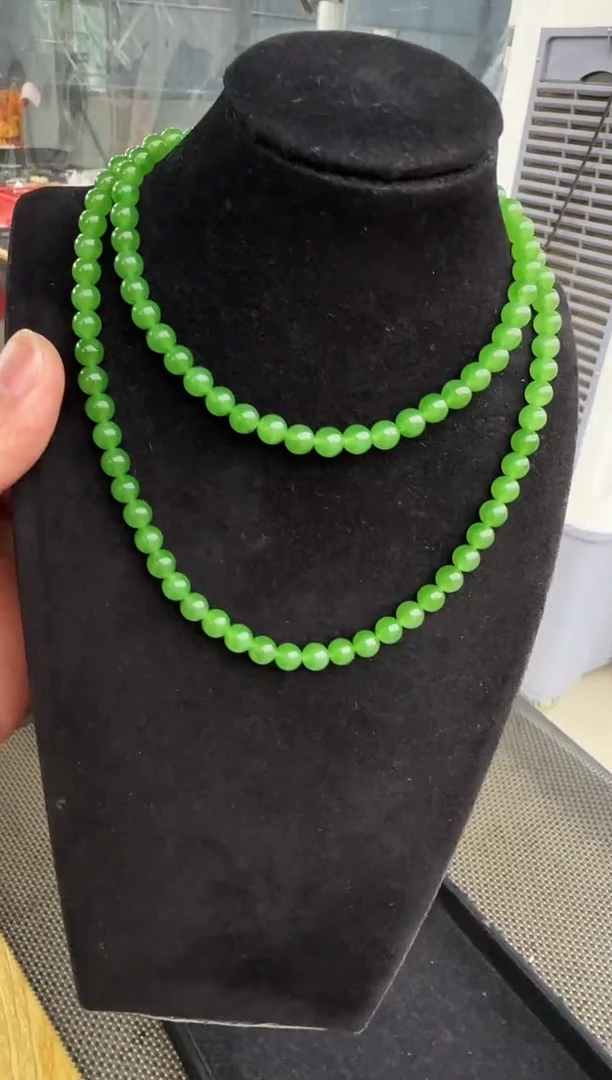 和田玉未镶嵌项链卡6左右108