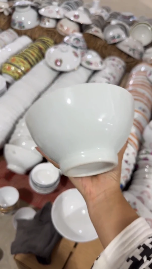 摆件纯白碗15厘米有瑕请慎拍