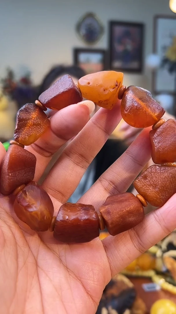 手串琥珀未镶嵌手串