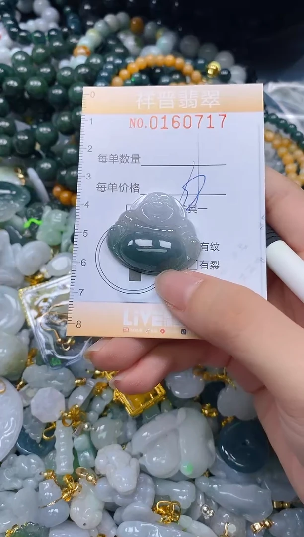 翡翠未镶嵌颈饰闪购0160717多样性发其一