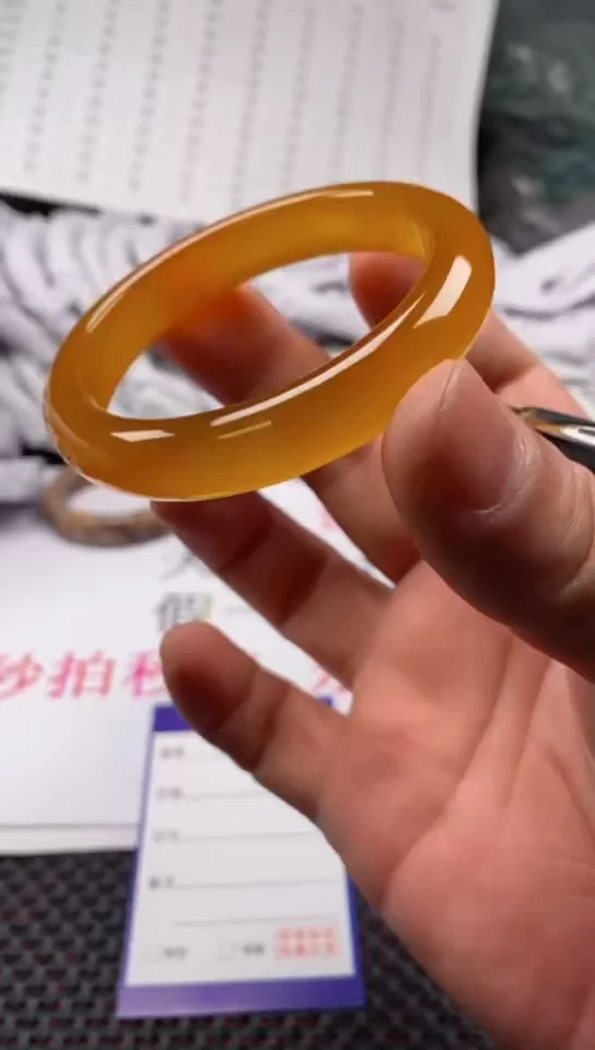 【闪购商品】玛瑙/玉髓手镯未镶嵌328-54多样性发货看清圈口下单