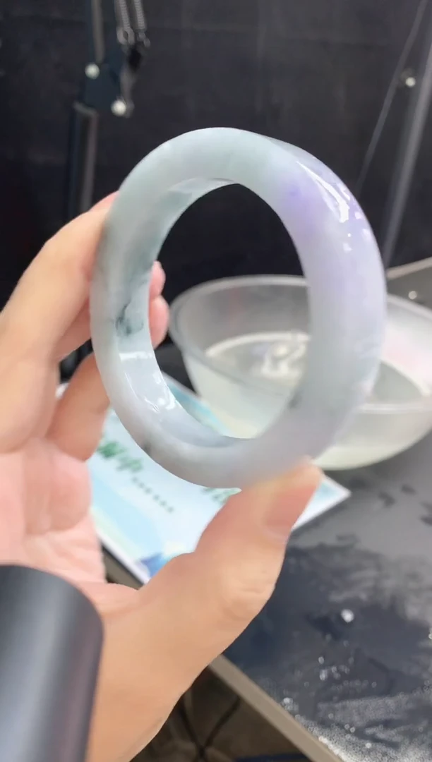 【闪购商品】定制翡翠手镯未镶嵌54 58-62正