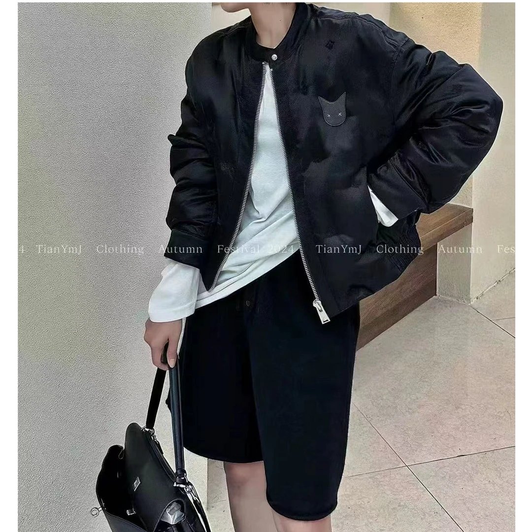 【no退no换 谨慎下单】小怪兽刺绣鹅绒外套 DY6111