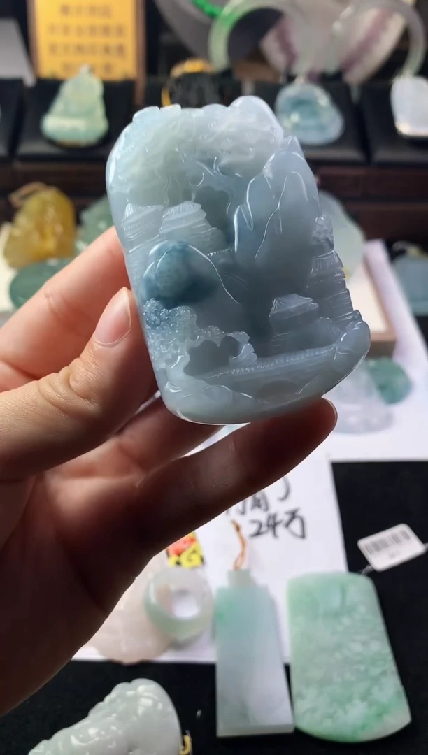 未镶嵌定制翡翠B***e毛货不退不换