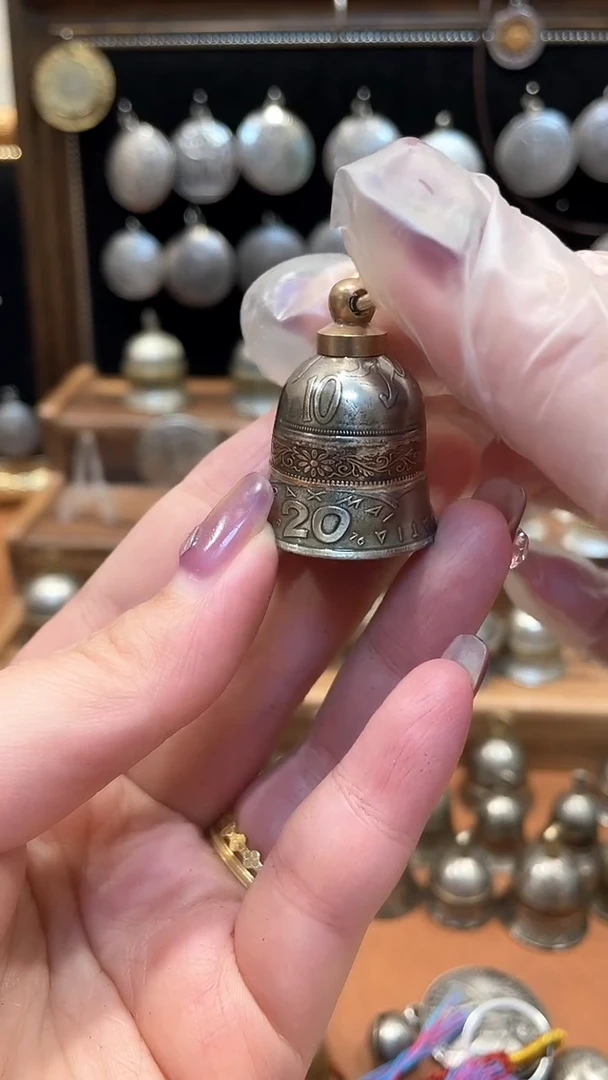 无铁合金无铁合金闲**茶十便士帕特农神庙铃铛瑕