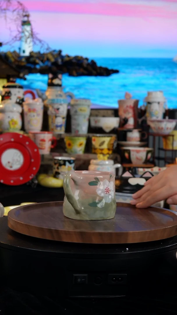 陶瓷便携款景德镇手工手绘陶瓷
