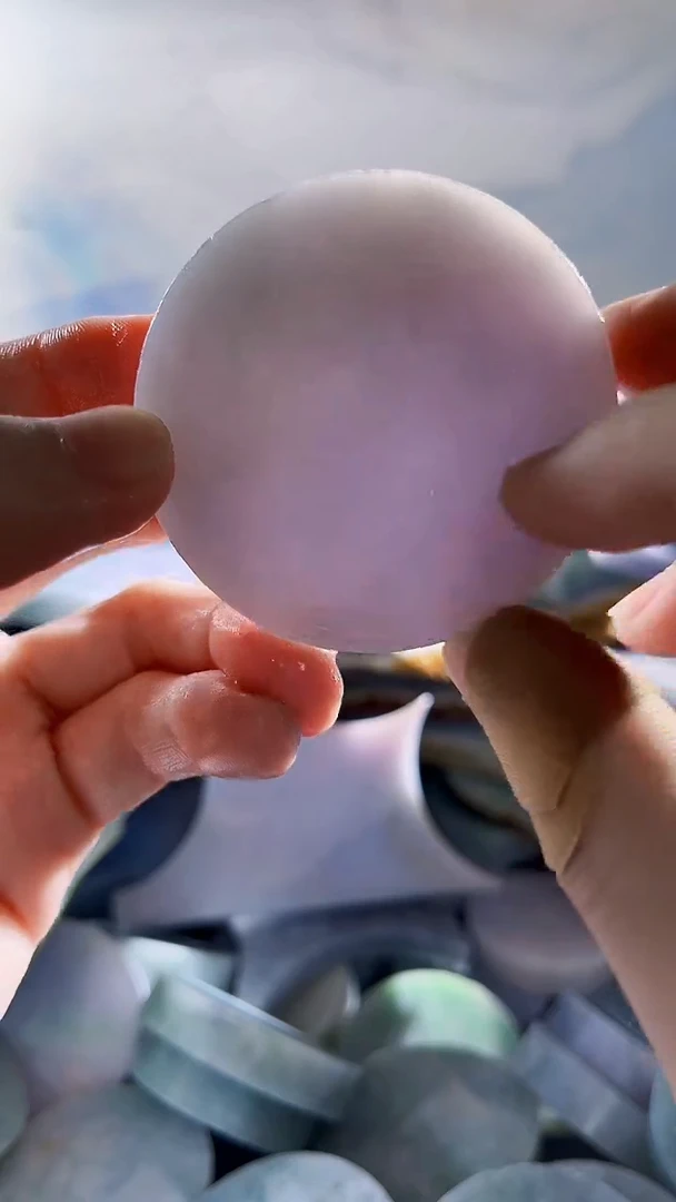 翡翠裸石缅甸翡翠A货文551