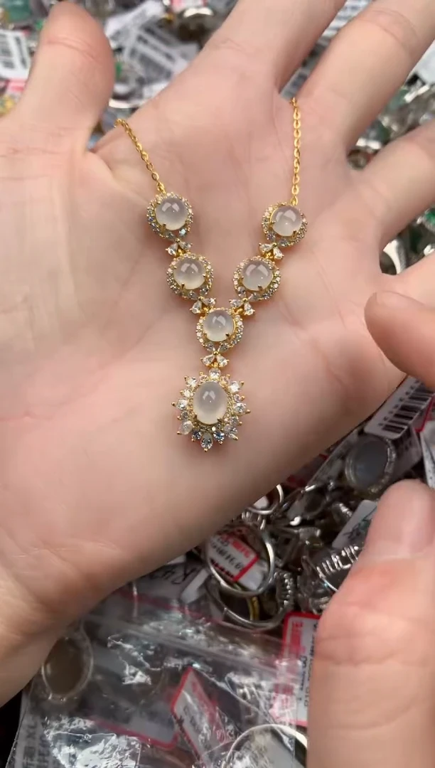 银S925镶嵌戒指翡翠9999----10