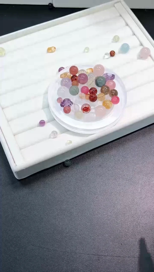 【闪购商品】水晶单珠未镶嵌99h多样性发其一/1组默认微瑕