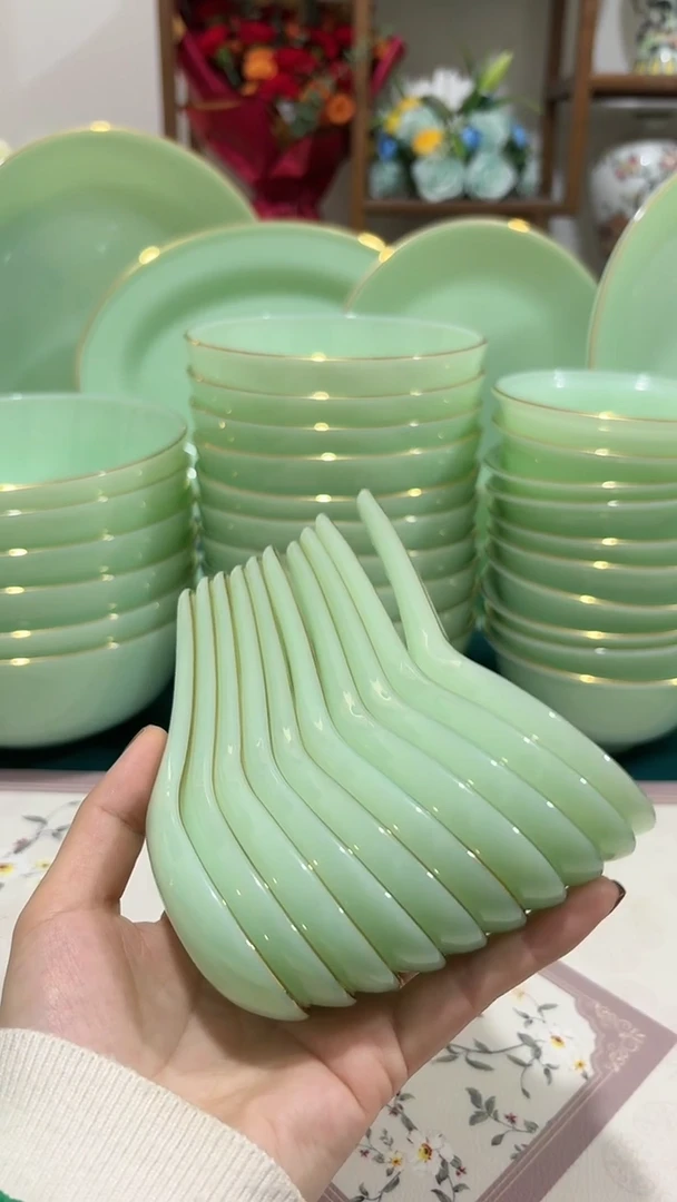 小汤勺玉瓷10个  【贝美】