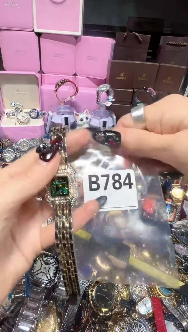 石英机芯不锈钢不锈钢直播定闪专用