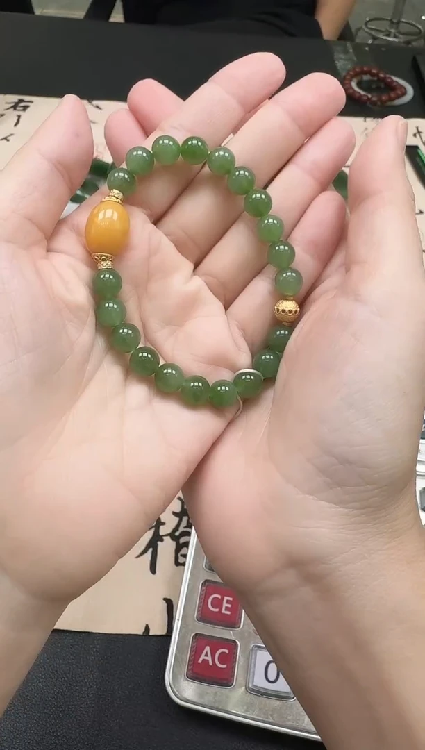 颈饰未镶嵌和田玉【瑞睿珠宝】和田玉手串