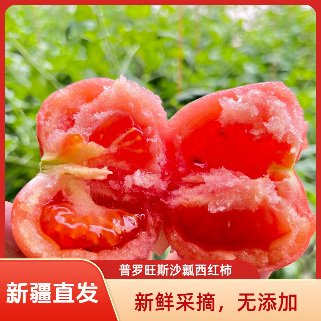 【只发新疆】正宗新疆西红柿吐鲁番普罗旺斯沙瓤西红柿5斤自然熟